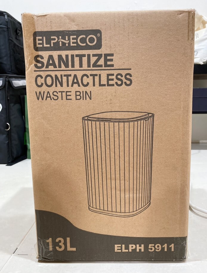 美國ELPHECO 自動除臭感應垃圾桶 ELPH5911