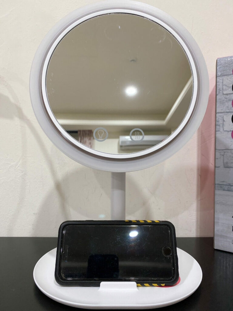 KINYO LED五合一風扇化妝鏡 BM-088